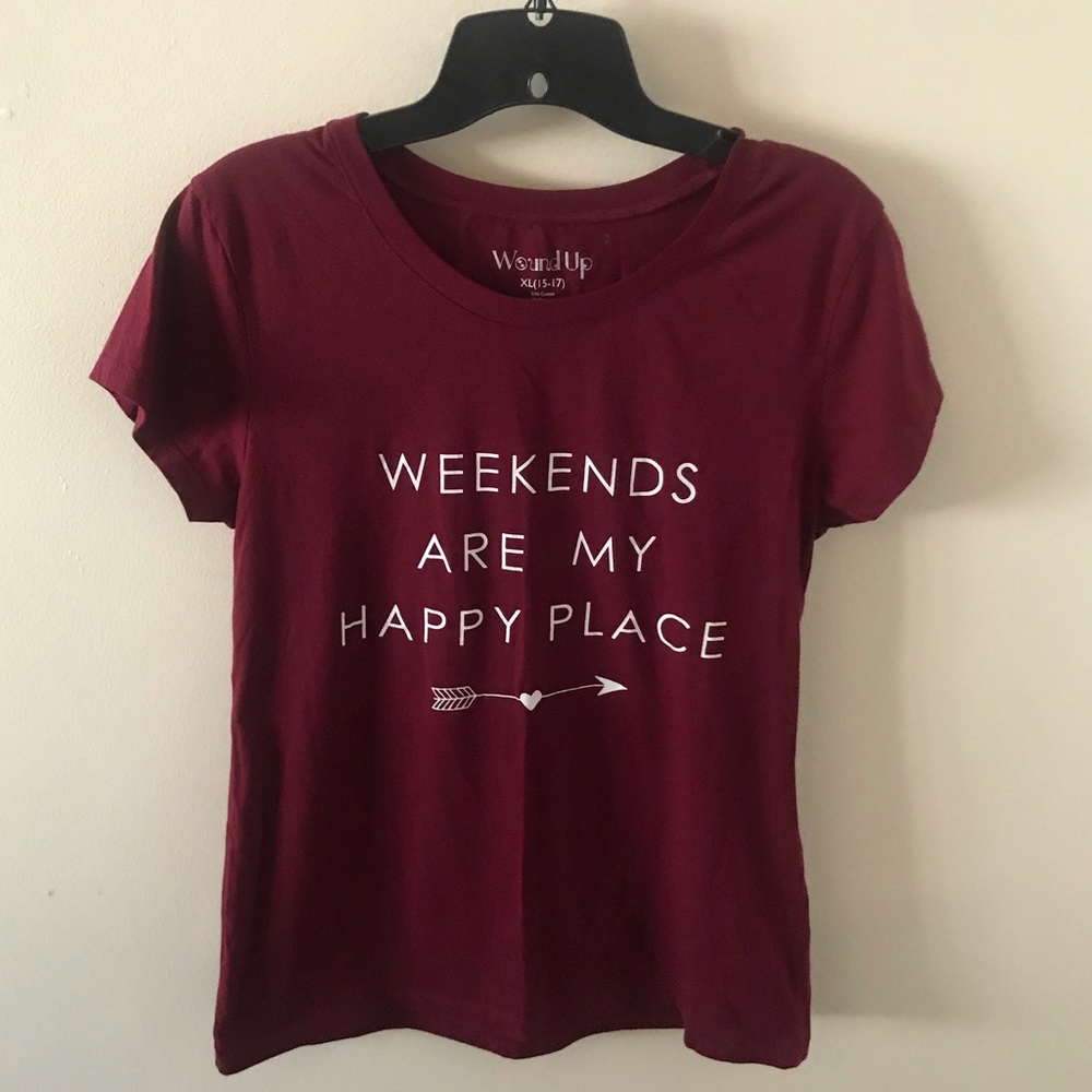 Weekends Are My Happy Place T-shirt